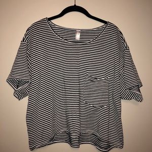 American apparel cropped T-shirt